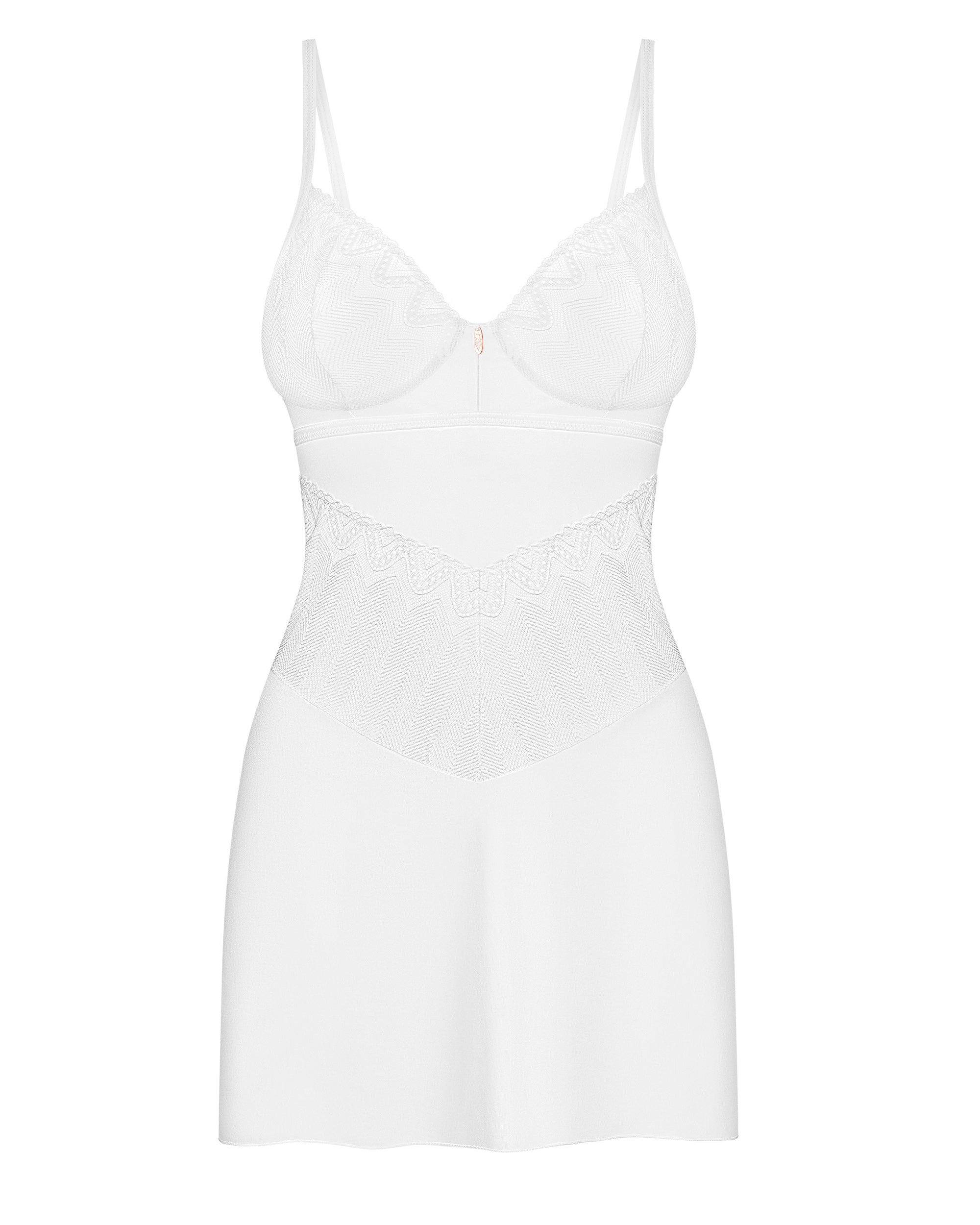 Sheer Mesh Chemise & Thong Panty Obsessive Alissium
